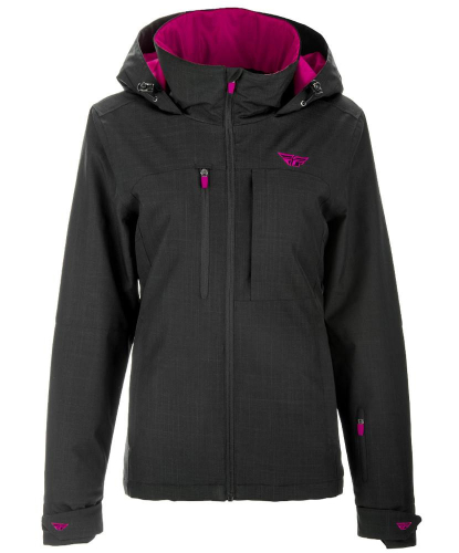 Fly Racing - Fly Racing Haley Womens Jacket  - 358-5200L - Black - Large