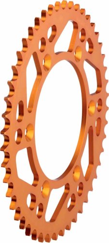 Moose Racing - Moose Racing Aluminum Rear Sprocket - Orange - 49T - M5254-49O
