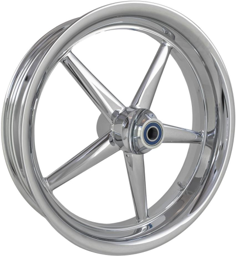 Bagger Nation - Bagger Nation SRT Performance Wide Tire Kit - with Hoopla Wheel - Chrome - SRT-KIT-14-HOO-C