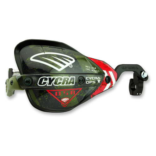 Cycra - Cycra Probend CRM Ops Edition Racer Pack w/ Center Reach Mount - 1-1/8in. U-Clamp - Red Graphics - 1CYC-7404-33X