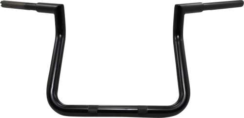 LA Choppers - LA Choppers 1-1/4in. Twin Peak Handlebar - 10in. - Black - LA-7368-10B