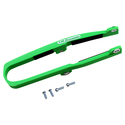T.M. Designworks - T.M. Designworks Baja-Rally Endurance 2 Stage Chain Slider - Green - KCP-KXM-GR