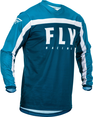 Fly Racing - Fly Racing F-16 Youth Jersey - 373-921YM - Navy/Blue/White - Medium