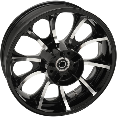 Coastal Moto - Coastal Moto Precision Cast Largo 3D Rear Wheel - 18 x 5.5in. - Black - 3D-LGO185BC-ABS
