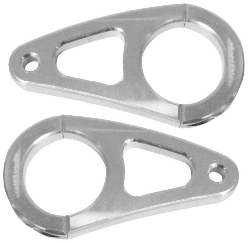 ModQuad - ModQuad Horizontal End Light Bar Mount - 1-3/4in. - Polished - LMH-1.75