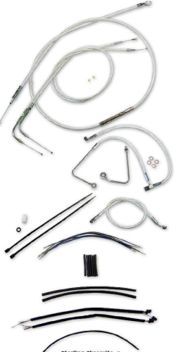 Magnum - Magnum Sterling Chromite II Handlebar Installation Kit for 15-17in. Ape - 387222