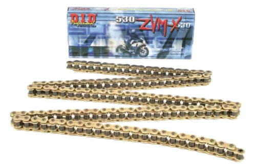 D.I.D - D.I.D 520 ZVMX Super Street X-Ring Chain - 25ft. - Nickel - 520ZVMXS25F