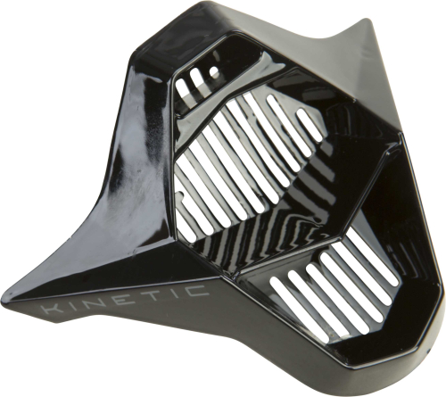 Fly Racing - Fly Racing Mouthpiece for Kinetic Burnish Helmets - Gray/Black - 73-47950