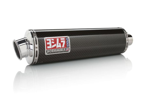 Yoshimura - Yoshimura RS-3 Street Series Dual Bolt-Ons - Carbon Fiber Mufflers - TL119SO2