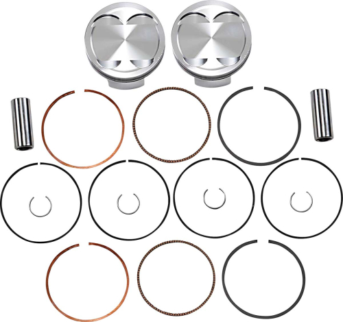 J.E. Pistons - J.E. Pistons FSR Piston Kit - 2.00mm Oversize to 83.00mm, 13.0:1 Compression - 284698
