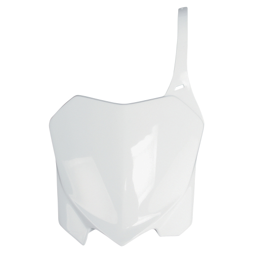 UFO Plastics - UFO Plastics Front Number Plate - White - HO04639-041