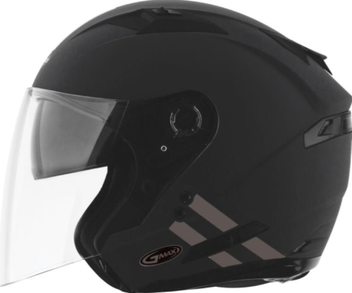 G-Max - G-Max OF77 Downey Helmet - G3774024 - Matte Gray/Silver - Small