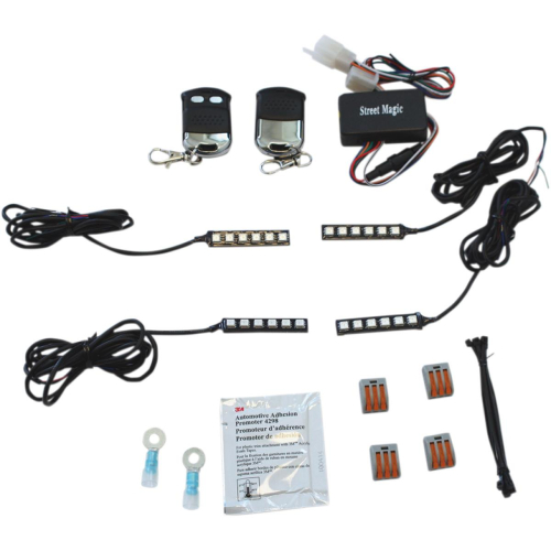 Custom Dynamics - Custom Dynamics Slimline Magical Wizard Light Starter Kit with Bluetooth Color Command 5 Remote Control - TMWZ07BM6