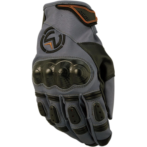 Moose Racing - Moose Racing XCR Gloves - 3330-6161 - Gray/Black - Medium