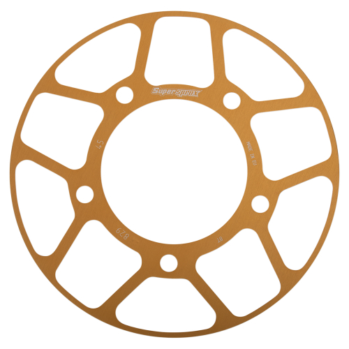 Supersprox - Supersprox Edge Disc Insert - 45T Rear Sprocket - Blue - RACD-829-45-GLD
