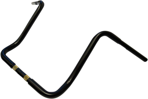 LA Choppers - LA Choppers 1-1/4in. Touring Ape Hanger - 16in. - Flat Black - LA-7321-16M
