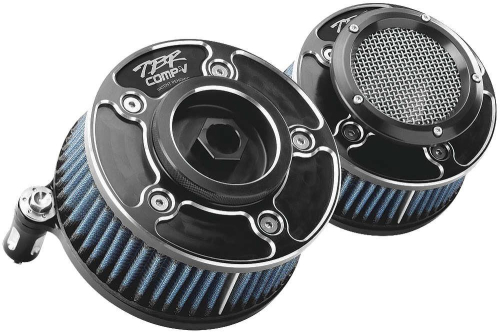 Two Brothers Racing - Two Brothers Racing High Flow V-Stack Intake - Polished - 034-464-01-V