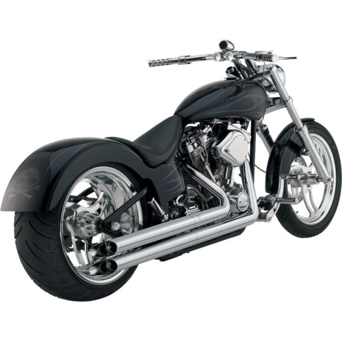 Vance & Hines - Vance & Hines Longshots HS Exhaust System - Chrome - 17813