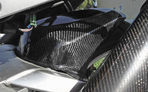 Carbon Fiber Works - Carbon Fiber Works Rear Hugger Fender - GSHF13