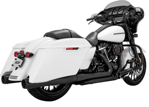 Vance & Hines - Vance & Hines Daytona 400 Slip-Ons - Black - 46583