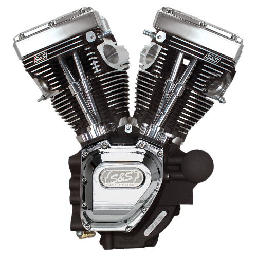 S&S Cycle - S&S Cycle T143 Long Block Engine - Black - 310-0833A