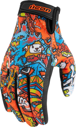 Icon - Icon Hooligan Redoodle Gloves - 3301-4420 - ReDoodle - Small