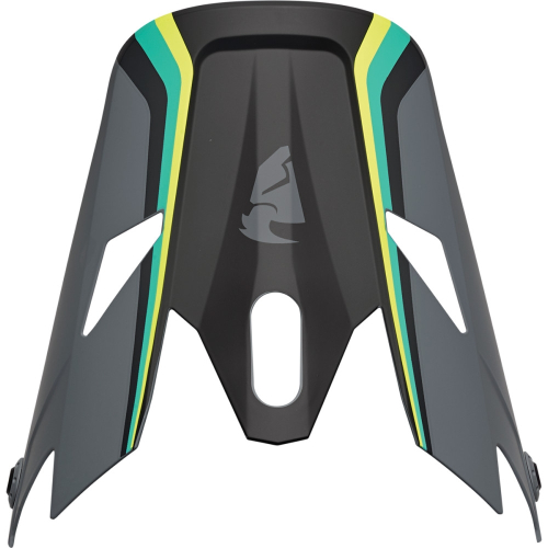 Thor - Thor Visor Kit for Sector Runner Helmets - Gray/Teal - 0132-1520