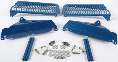 Unabiker - Unabiker Radiator Guards - Blue - YYZ250FX-U