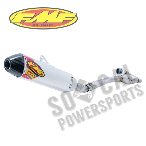 FMF Racing - FMF Racing Factory 4.1 RCT Full System - Stainless Steel/Aluminum Muffler - Carbon Fiber End Cap - 043358