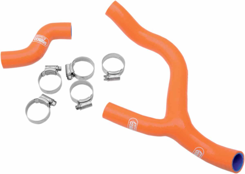 Moose Racing - Moose Racing Radiator Hose/Clamp Kit - Orange - MBU-KTM-39-OR