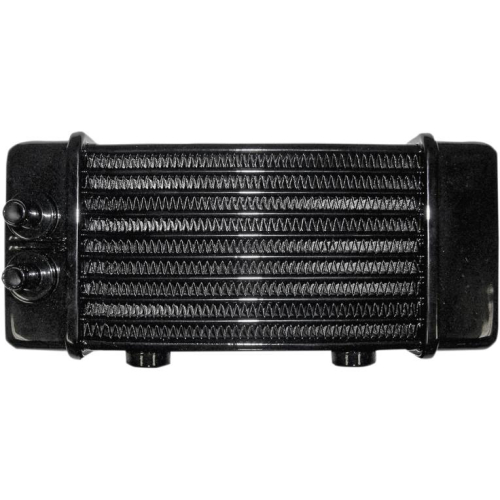 Jagg - Jagg Universal 10-Row Oil Cooler -  8.25 L x 4 W x 1.5 D - 2 Mounting Bosses - 3130