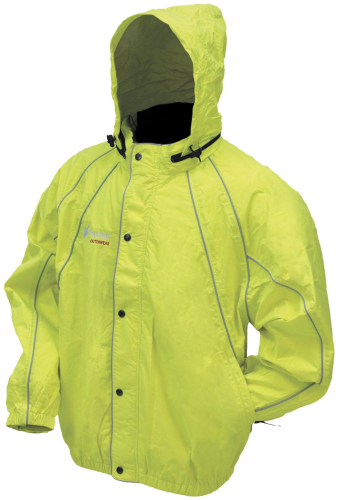 Frogg Toggs - Frogg Toggs Horny Toadz Jacket - NHT65115-48XL - Hi-Vis Green - X-Large