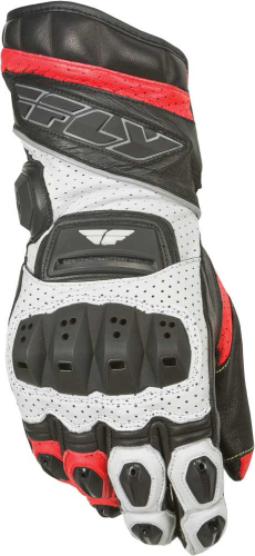 Fly Racing - Fly Racing FL2 Gloves - #5884 476-2031~5 - White/Red - 2XL