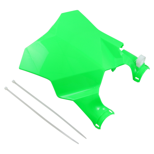 UFO Plastics - UFO Plastics Front Number Plate - Neon Green - KA04746-AFLU