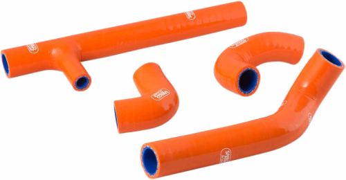 Moose Racing - Moose Racing Race Fit Radiator Hose Kit - 4 - Orange - 1902-1358