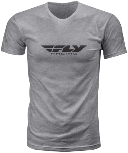 Fly Racing - Fly Racing Fly Corporate T-Shirt - 352-0936S - Dark Heather - Small