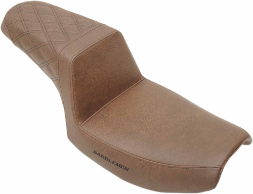 Saddlemen - Saddlemen Step-Up Rear LS Seat - Brown - 882-09-173BR