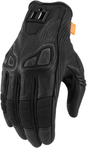 Icon - Icon Automag Womens Gloves - 3302-0676 - Black - 2XL