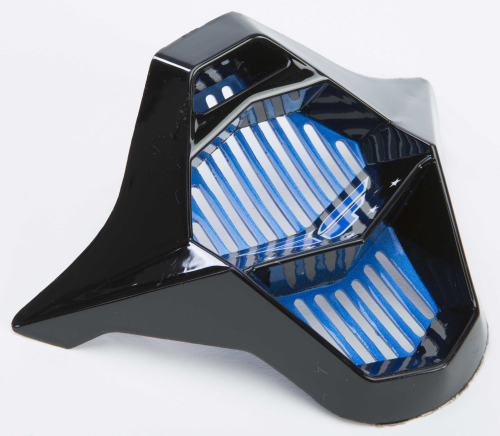 Fly Racing - Fly Racing Mouthpiece for Kinetic Impulse Helmets - Blue/Black/White - 73-4743