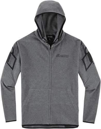 Icon - Icon Overlord Hoody - 3050-4807 - Dark Charcoal - Small