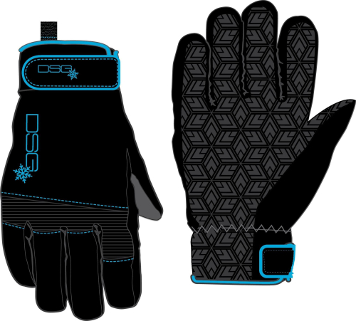 DSG - DSG Versa Style Womens Gloves - 98858 - Blue - X-Small