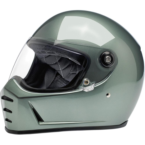 Biltwell Inc. - Biltwell Inc. Lane Splitter Solid Helmet - 1004-335-101 - Metallic Olive - X-Small