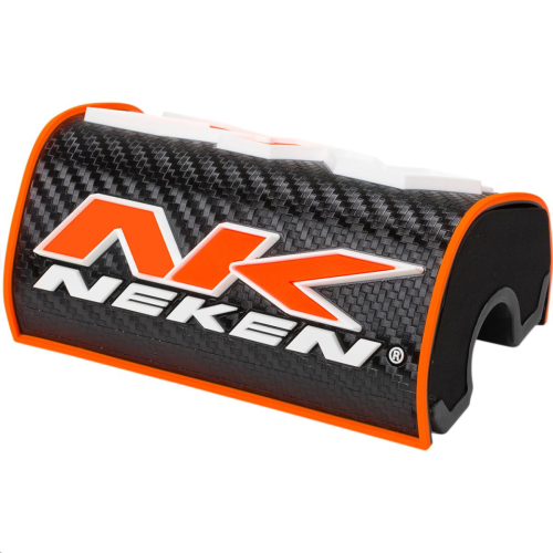 Neken - Neken Oversized Handlebar Pad - Orange - PADV-3D-BKOR