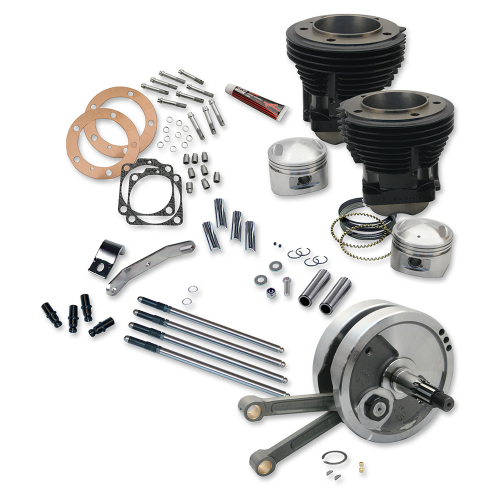 S&S Cycle - S&S Cycle Big Bore Stroker Kit - 93in. - 8.5:1 Compression - 91-9126