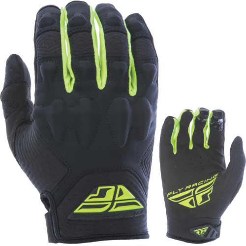Fly Racing - Fly Racing Patrol XC Lite Gloves - 370-67910 - Black/Hi-Vis - 10