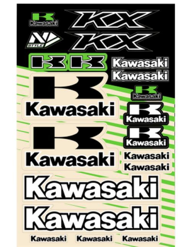 N-Style - N-Style Universal Sticker Kit - Kawasaki Style 4 - N30-1049