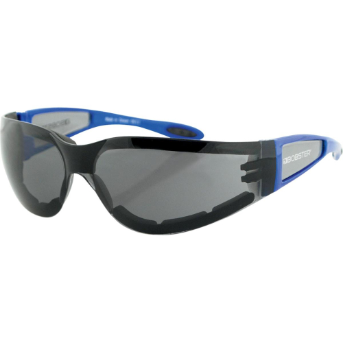 Bobster Eyewear - Bobster Eyewear Shield II Sunglasses - ESH211 - Blue/Smoke Lens