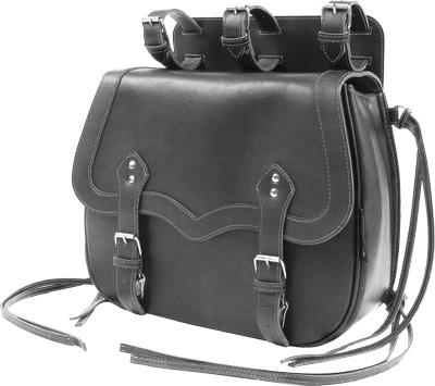 West-Eagle Motorcycle Products - West-Eagle Motorcycle Products Solo Side Bag - FL-1 - 6413-BK