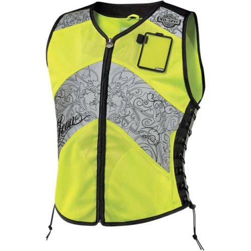 Icon - Icon Military Spec Womens Corset Vest - 2831-0049 - Yellow - Lg-XL