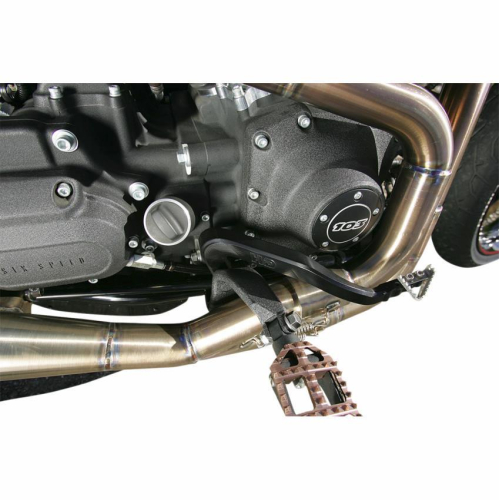 Hammerhead Designs - Hammerhead Designs Rear Brake Pedal Lever Kit - Standard Aluminum Brake Tip - Silver/Black - 0219032160